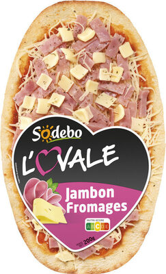 L'Ovale Jambon Fromages front packaging
