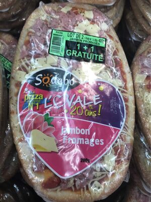 Pizza jambon fromages L'Ovale