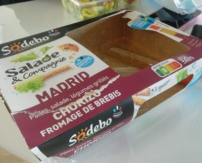 Salade Chorizo Fromage de brebis