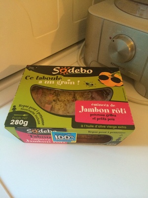 Taboulé émincés de jambon rôti