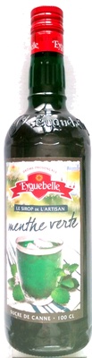 Sirop de Menthe Verte