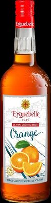Sirop d'Orange front packaging