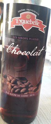 Les sirops plaisir - chocolat