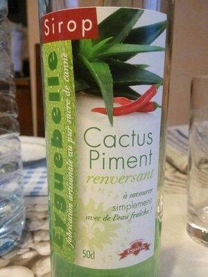 Sirop Cactus Piment