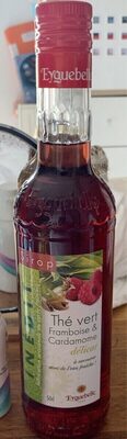 Sirop thé vert Framboise cardamome