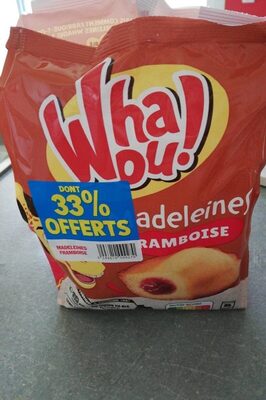 Madeleine framboises