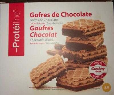Gaufres chocolat front packaging