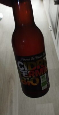 Cidre fermier bio