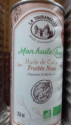 Huile de colza fruitée noix