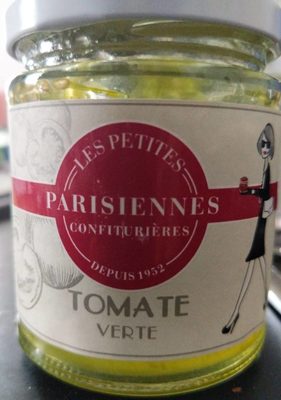 Confiture tomate verte
