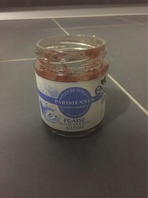 Fraise fraise des bois allegee front packaging