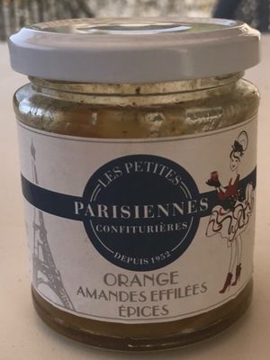 Orange amandes effilées épices front packaging