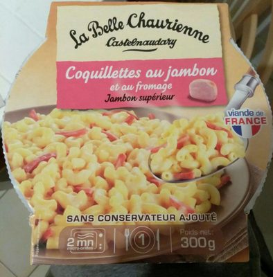 Coquillette au jambon et fromage