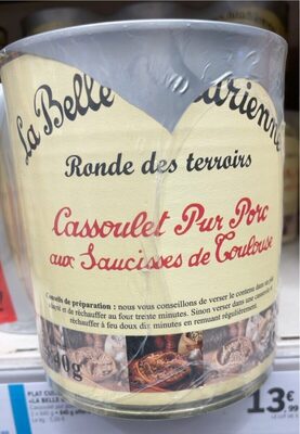 Cassoulet au saucisses Toulouse