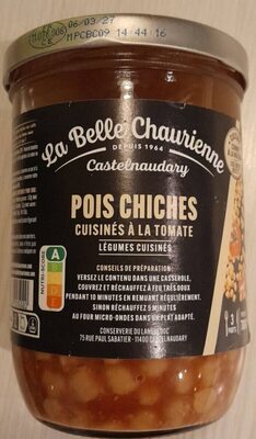 Pois chiches à la tomate