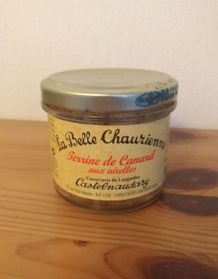 Terrine de Canard aux airelles front packaging