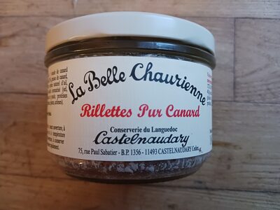 Rillettes pur canard