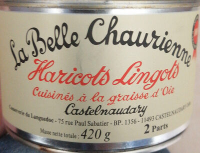 Lingot Beans Cooked In Goose Fat