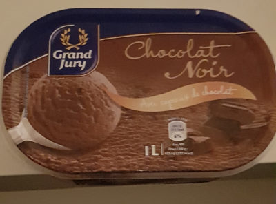 1L Creme Glacee Chocolat Avec Morceaux Grand Jury