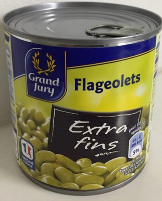 Bte 1 / 2 Flageolet Vert Extra Fin Grand Jury