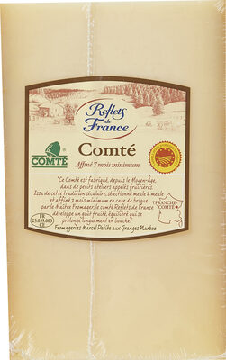 Comté AOP front packaging