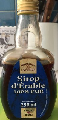 Sirop d'érable 100% pur