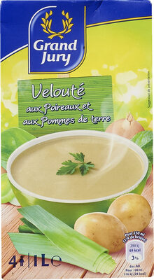 Velouté aux poireaux et aux pommes de terre