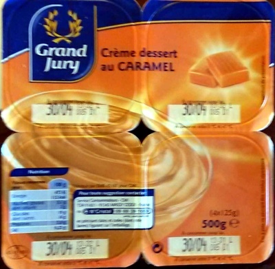Crème dessert au caramel