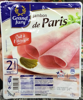 Jambon de Paris front packaging