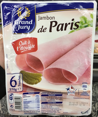 Jambon de Paris front packaging