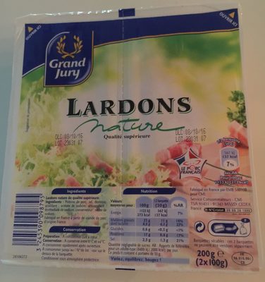 Lardons nature