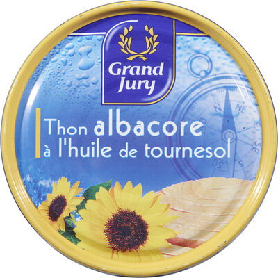 Thon albacore à l'huile de tournesol