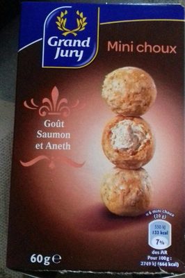 60G Mini Choux Saumon Grand Jury