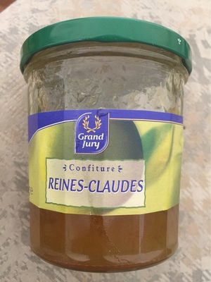 Confiture de Reines-Claudes front packaging