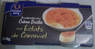 Crème brûlée aux éclats de caramel