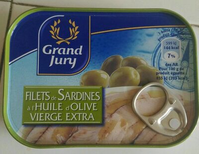 Bte Filet Sardine Huile D'olive vierge extra