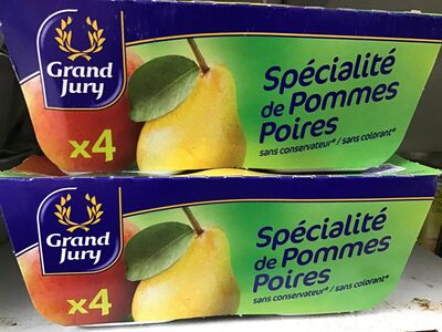 Compote pomme poire GDJ