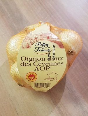Oignon doux des Cévennes AOP ingredients label