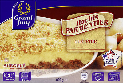 Hachis parmentier parsemé emmental