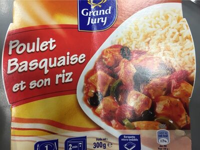 BQ Micro Onde 300G Poulet Basquaise Grand Jury