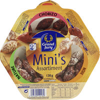 130G Mini Saucisson Sec Assorti Grand Jury