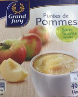 Purée de pommes sans sucres ajoutés