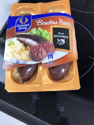 Boudins noirs aux oignons