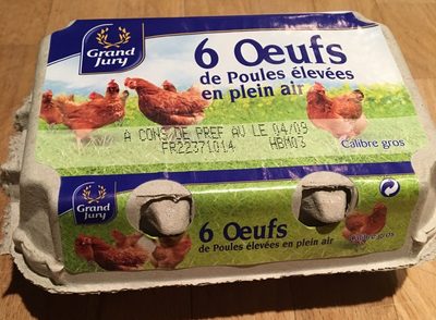 6 Oeufs Plein Air Gros Grand Jury