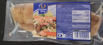 200G Filet De Hareng Nature Grand Jury