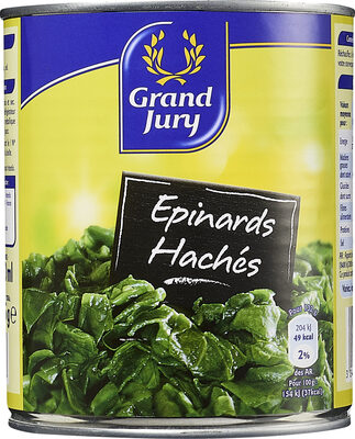 Epinards hachés