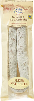 Saucisse de l'Ardèche IGP front packaging