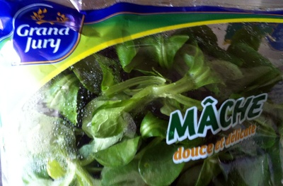 Mâche front packaging