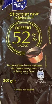 Chocolat noir Patissier