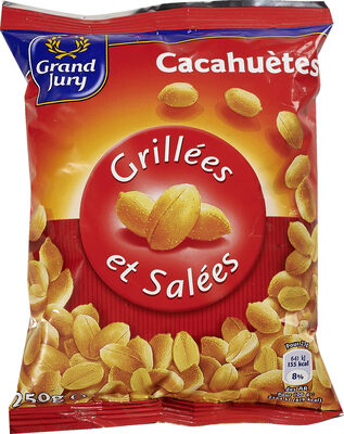 Cacahuètes grillées et salées